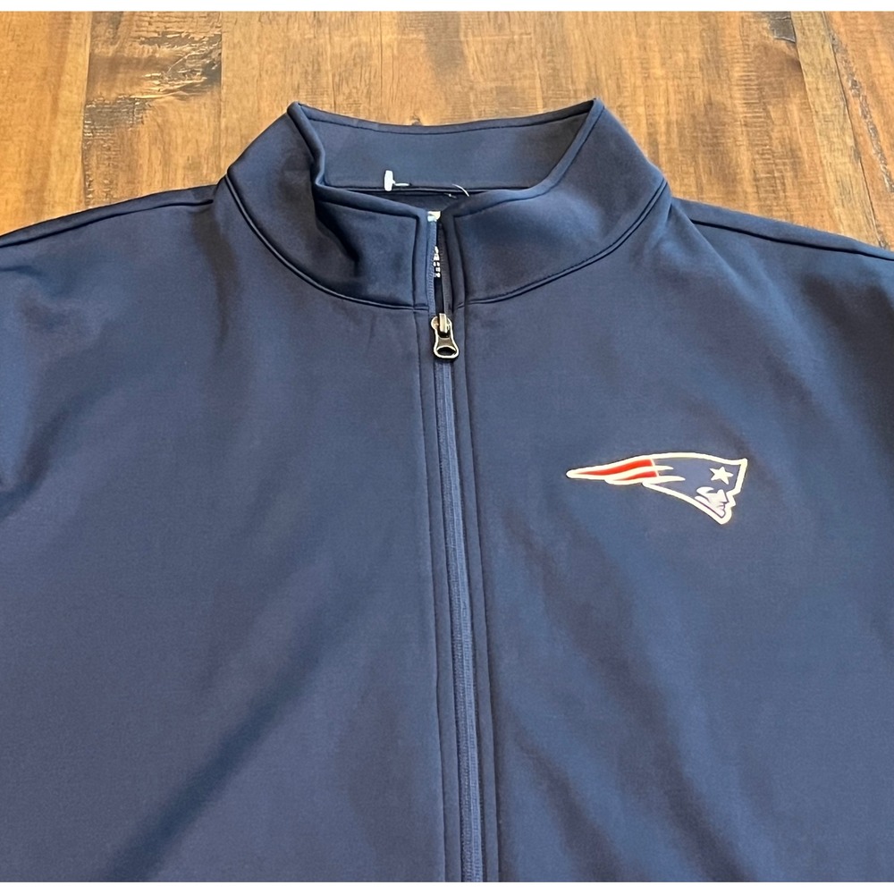 NFL New England Patriots Official Team Apparel Navy Full Zip Jacket
Mens XL - Picture 2 of 8